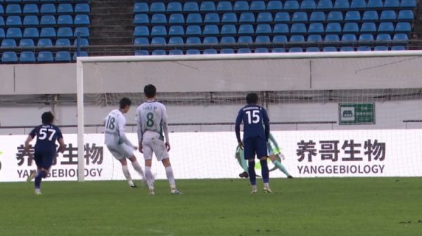 贵州筑城竞赛  2:1武汉三镇B队 得分  瞬间 Goal!