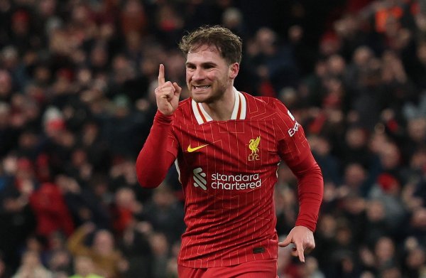 麦卡为利物浦攻入3粒欧冠得分  ，其中2球来自主场作战  对